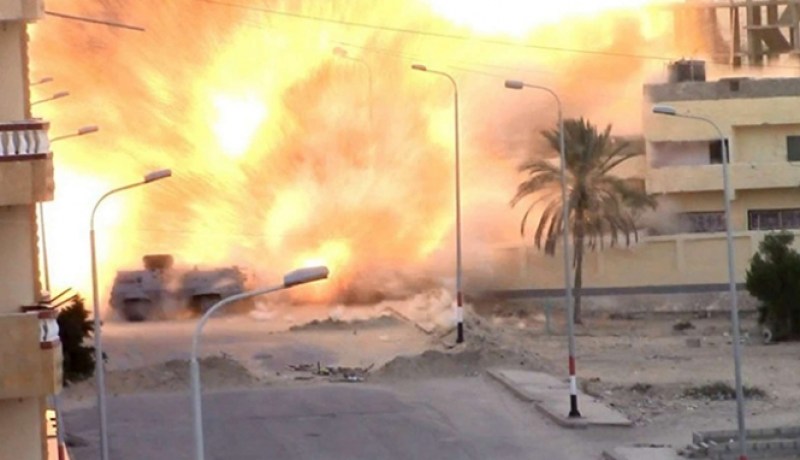 مقتل 8 مصريين بينهم طفل بقذيفة شمال سيناء