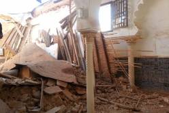 بالصور انهيار واحد من اقدم المساجد في الجزائر