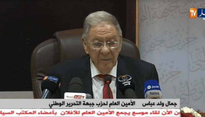 “ولد عباس”: “الأفلان سيقضي على الانقسامات”