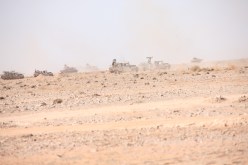 الجيش ينفذ تمرينا بالذخيرة الحية على الحدود الجنوبية الغربية للوطن‎