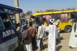 اصطدام حافلتين جنوب الخرطوم  خلف 15قتلى