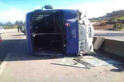 10 جرحى في انحراف حافلة لنقل المسافرين بالجلفة