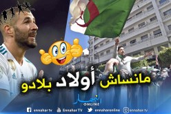 بنزيمة يدعم الشعب الجزائري بهذه الصورة !