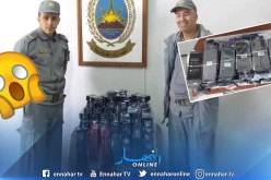 بالصور.. حجز 284 هاتفا نقالا بميناء وهران