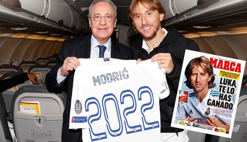 مودريتش يُجدد عقده مع “ريال مدريد”