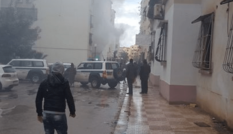 إختناق 7 أشخاص بعد حريق داخل عمارة في خميس مليانة بعين الدفلى