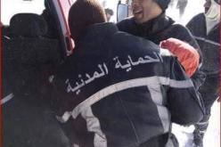 بالصور.. الحماية تنقذ 17 شخصا حاصرتهم الثلوج بقالمة