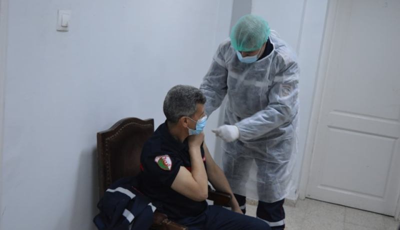 أعوان الحماية المدنية يتلقون الجرعة الثانية من لقاح كورونا