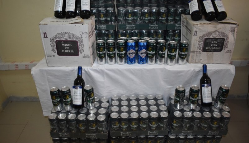 بسكرة: حجز أزيد من 1650 قارورة خمر