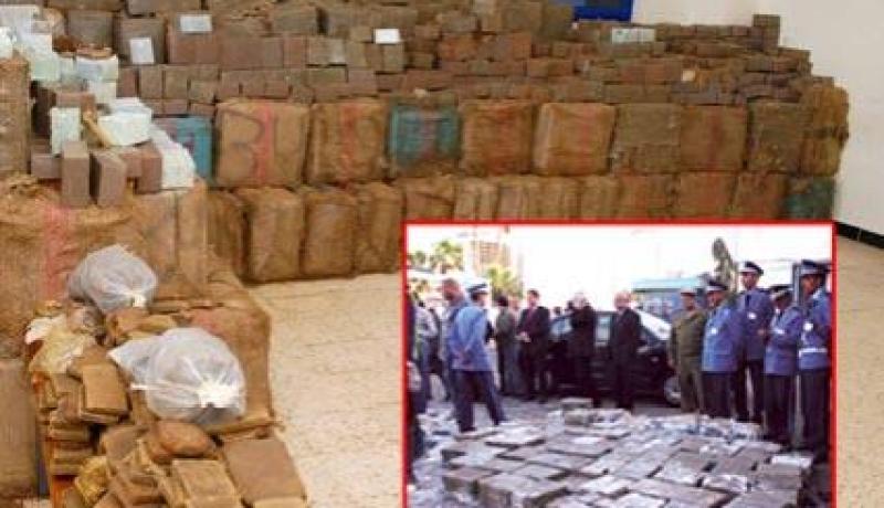 حجز حوالي طنين من القنب الهندي بناحية السواني بتلمسان