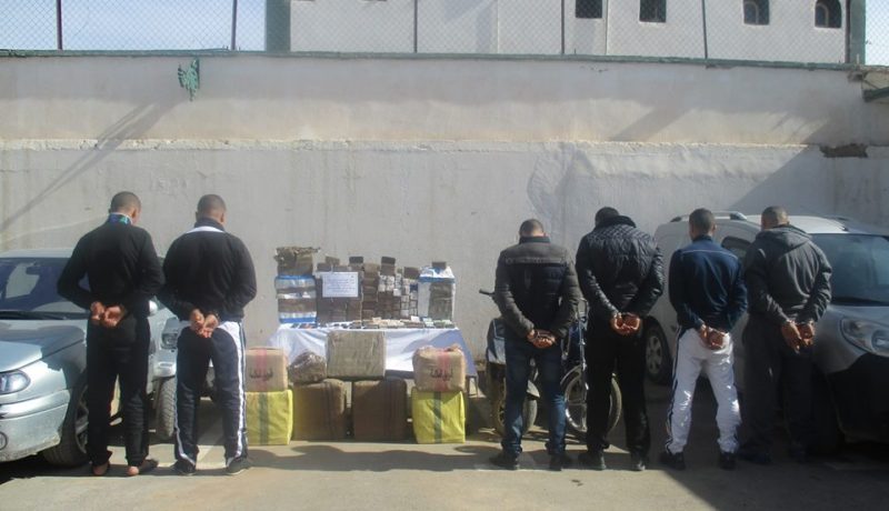 بالصور.. توقيف 6 بارونات مخدرات وحجز أزيد من 3 قناطير كيف بغرب البلاد