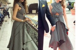 نانسي عجرم تتفاجأ بالمصمّمة جويل لوون ترتدي الفستان ذاته وفي نفس المكان