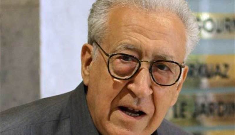 الابراهيمي ينفي اقتراح ارسال قوة لحفظ السلام في سوريا