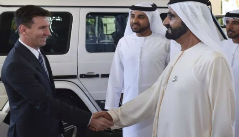 تعاطف ميسي مع العرب يكسبه مليون دولار