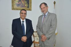 بلعيد يستقبل سفير الإتحاد الأوروبي بالجزائر