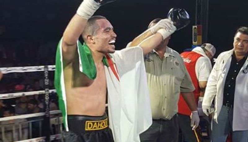 الملاكم جمال دحو يفوز على نظيره المكسيكي بالضربة القاضية