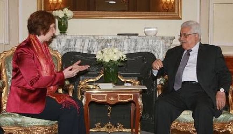 عباس يطلع اشتون على الخطوات الفلسطينية للحصول على صفة دولة غير عضو