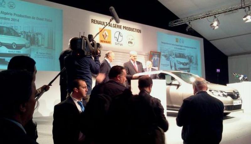 بالصور: تدشين مصنع رونو من طرف سلال في وهران