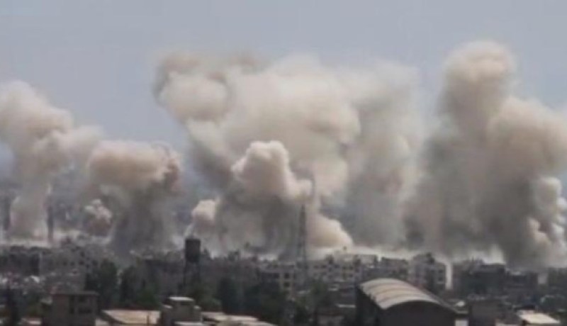 مقتل 16 شخصا بينهم 13 طفلا في غارة جوية للنظام السوري