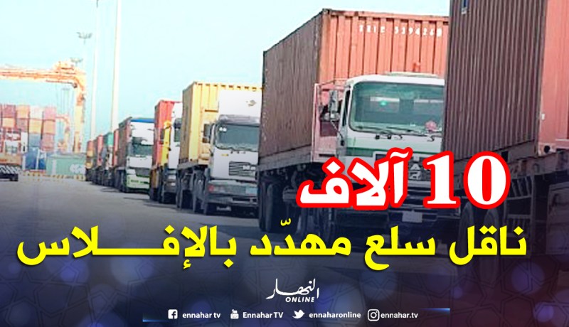 «10 آلاف ناقل سلع مهدّد بالإفلاس والتوقف عن النشاط»