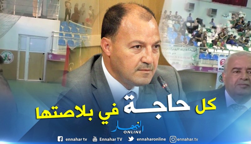 بالفيديو.. حطاب:”أنا وزير كل الرياضات وليس كرة القدم فقط”