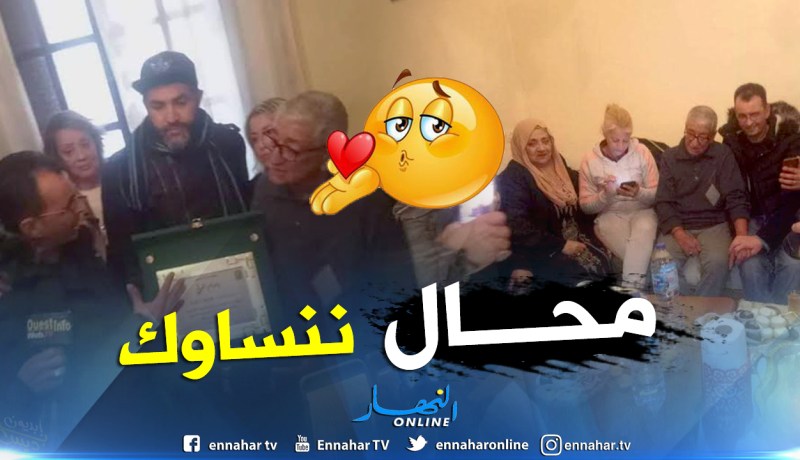 بالفيديو والصور.. مجموعة من الفنانين بالعاصمة في زيارة للممثل الفكاهي “حزيم”