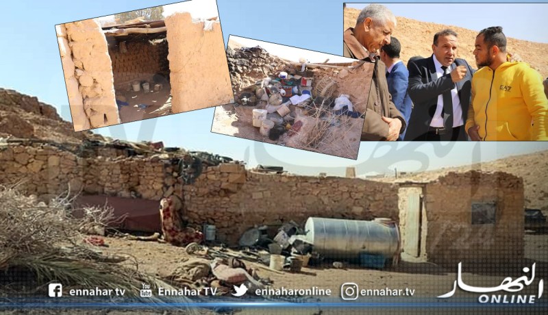 بالصور.. والي غرداية يتكفل بعائلة دهينة لخضر ببريان