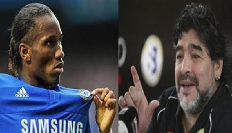 مارادونا انضمام دروغبا إلى الوصل حلم لن يتحقق