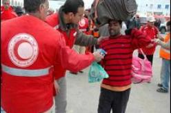 البعثة الجزائرية إلى مركز العبور رأس جدير بالحدود اللبيبة التونسية تلقى حفاوة كبيرة