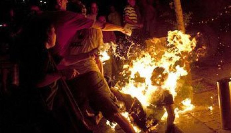 إسرائيلى يحرق نفسه في اقل من شهر