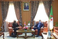 وزير التربية يستقبل سفيرة بريطانيا وايرلندا الشمالية في الجزائر