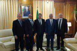 وزير الطاقة يستقبل رئيس الفدرالية الوطنية لعمال البترول والغاز والكيمياء