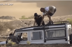 فيديو يكشف أين تختفي سيارة رامز تحت الأرض عند الغوص في الرمال