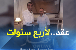 بلماضي مدربا جديدا للخضر بعقد لأربع سنوات