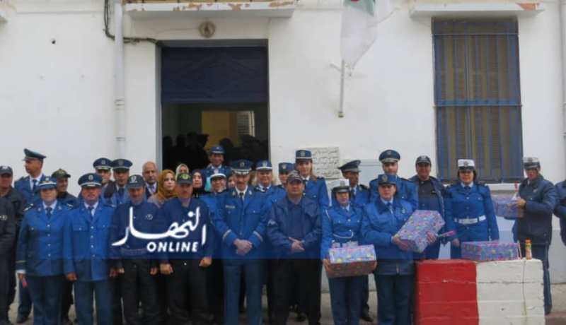 بالصور.. أمن سيدي بلعباس يحتفل باليوم العالمي للمرأة