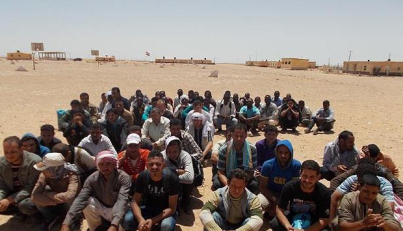 توقيف 36 مهاجرا غير شرعيا بمدينة بنغازي الليبية وضواحيها