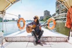 بالصور.. سعاد ماسي في تحد جديد بمصر