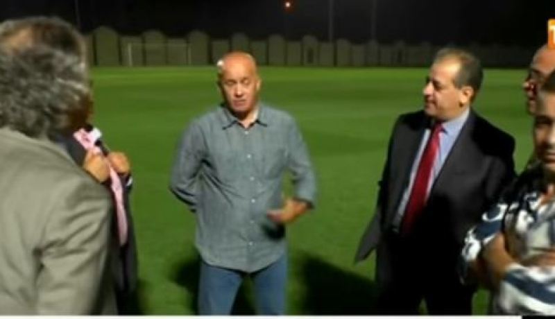 بالفيديو ولد علي يقف على تحضيرات مولودية الجزائر قبل مواجهة الصفاقسي