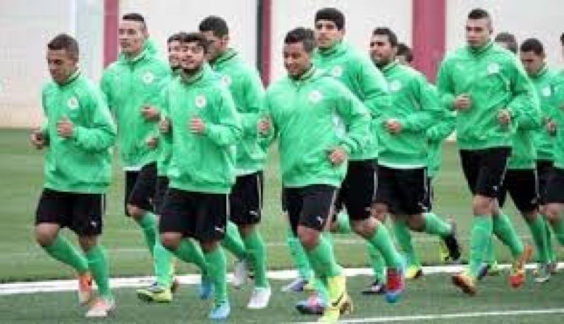 المنتخب الجزائري الأولمبي في تربص بسيدي موسى