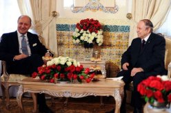 فابيوس:  فرنسا تحترم قرار بوتفليقة بالترشح لعهدة رابعة