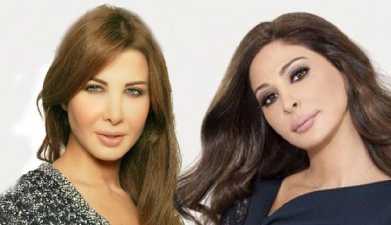 نانسي عجرم  وإليسا تعزيان  نجوى كرم بعد وفاة شقيقها