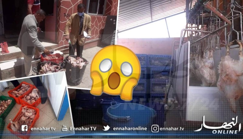 حجز كمية معتبرة من اللحوم البيضاء الفاسدة بالمحمدية في معسكر