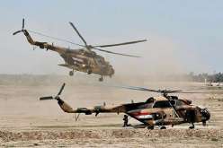 سقوط مروحية عسكرية عراقية ومقتل طاقمها