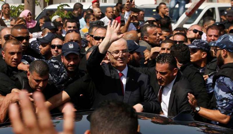 رئيس الحكومة الفلسطينية يعلن نهاية الانقسام من غزة