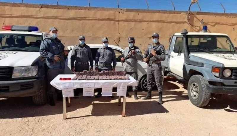 الأغواط..إحباط محاولة تهريب 21035 قرص مهلوس