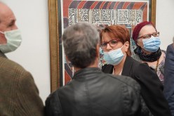 وزيرة الثقافة تشرف على تدشين معرض الخط العربي بمتحف الفنون الجميلة