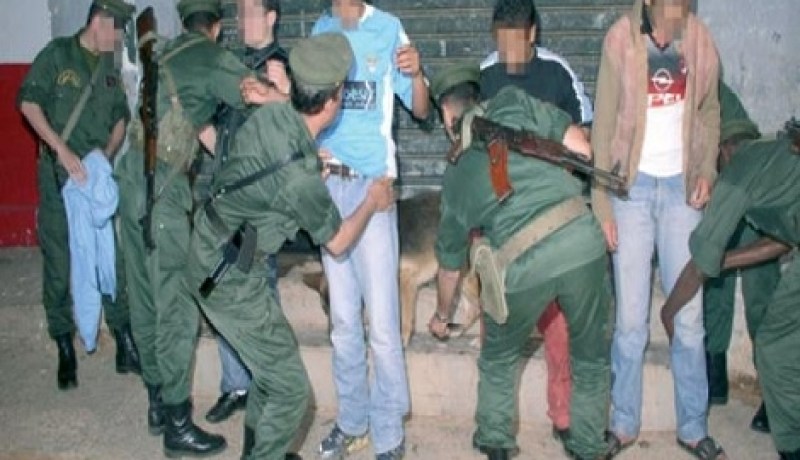 توقيف 15 مهاجرا غير شرعيا من جنسية مغربية وضبط 625 كلغ من الكيف بالنعامة