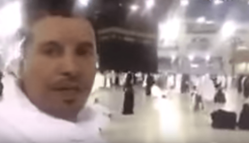 بالفيديو.. شخص يؤدّي العمرة عن ترامب وهذا هو السبب
