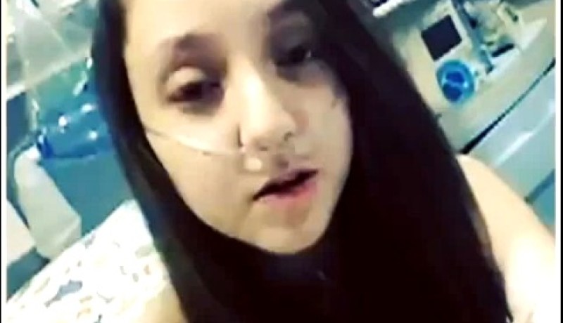 في 15 ثانية فتاة تناشد رئيسة تشيلي السماح لها بالموت