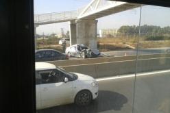 بالصور وفاة شخص في حادث مرور بالطريق الرابط بين الدويرة والشراقة